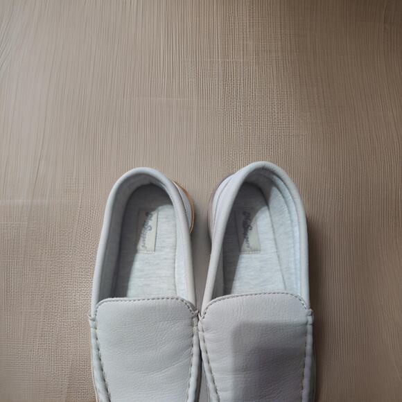 My Pillow My Slippers Leather Slip On Womens Memory Foam, Beach Beige Size 8 - Picture 2 of 4